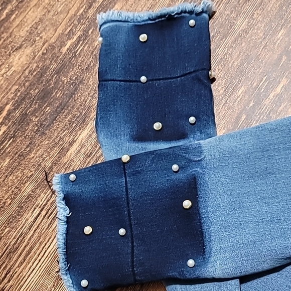 MKYB premium Jeans jeweled ankles size 9 Excellent preworn Condition women's - Picture 5 of 9